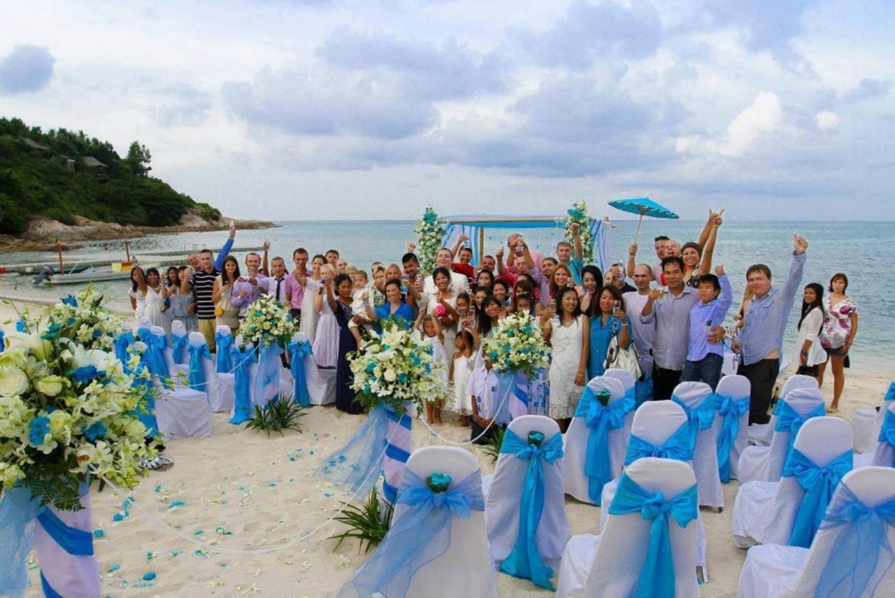Idyllic Samui Beach Villa Resort Choeng Mon Rom bilde